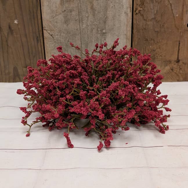 Red Astilbe Half Orb for wholesale by A.T. Imports