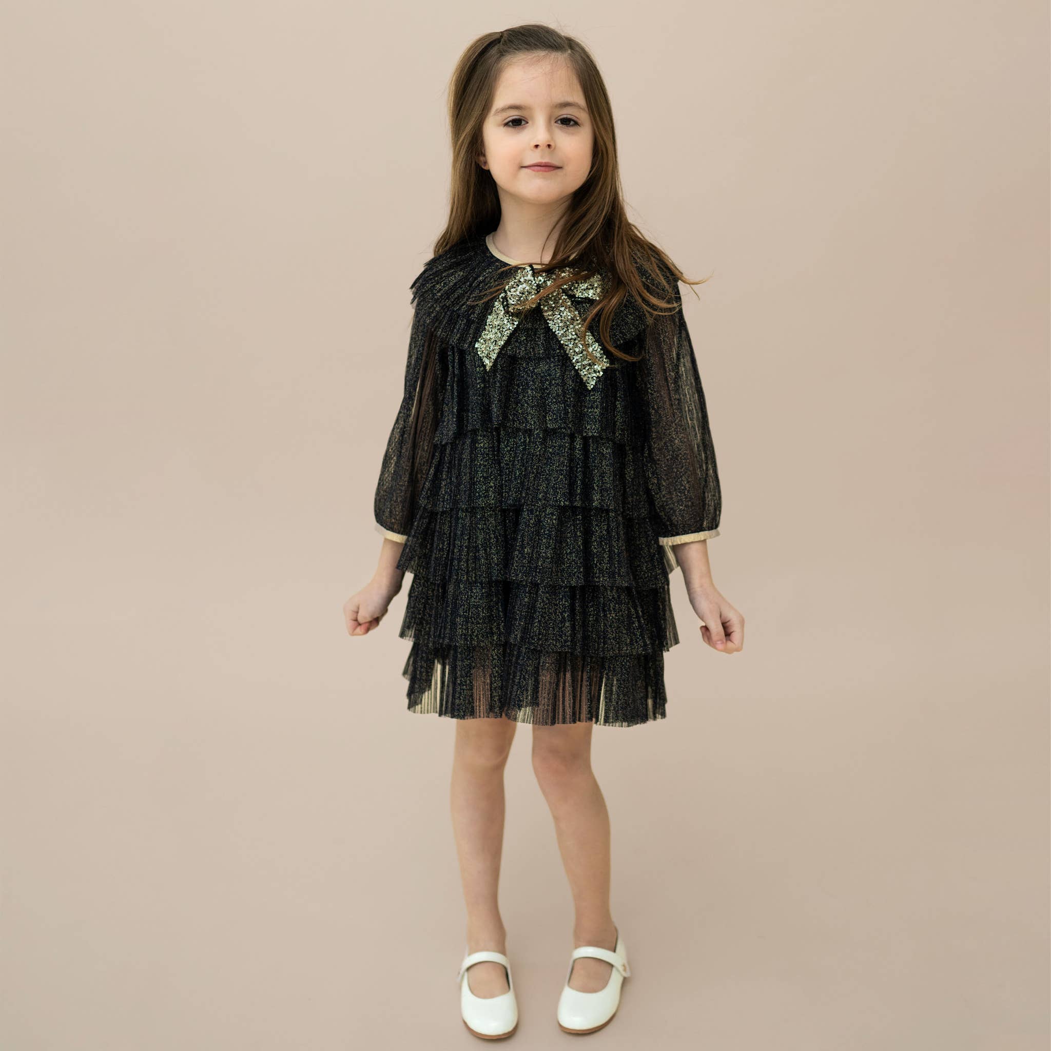 Petite Hailey – Großhandel Kleid – Kinder – Mehrlagiges Kleid21