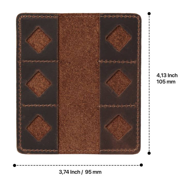 Londo - Vendita all'ingrosso Porta carte - Unisex - Supporto per schede SD MegaGear in pelle57