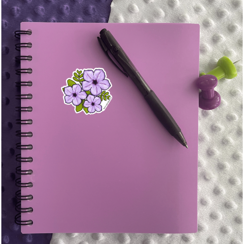 Moon Light Sticker Co - Wholesale Sticker - Petunia Sticker3