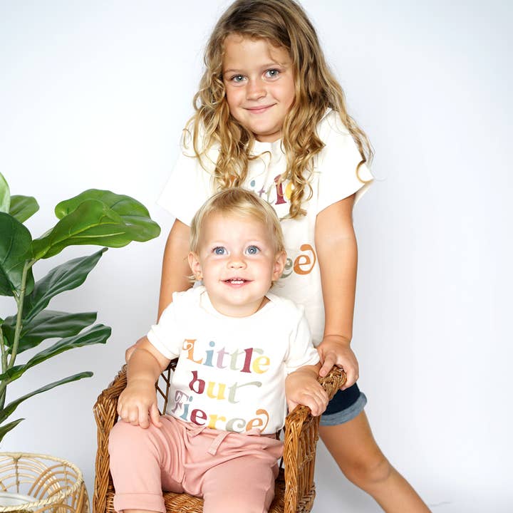 Emerson and Friends - Wholesale Bodysuit (Non-Footed) - Baby - Little but Fierce Cotton Baby Onesie1