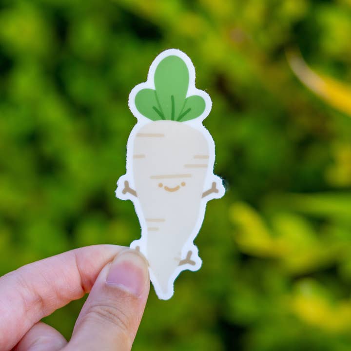 ItsKleine - Vendita all'ingrosso Adesivo - Adesivo fustellato Daikon Ravanello1