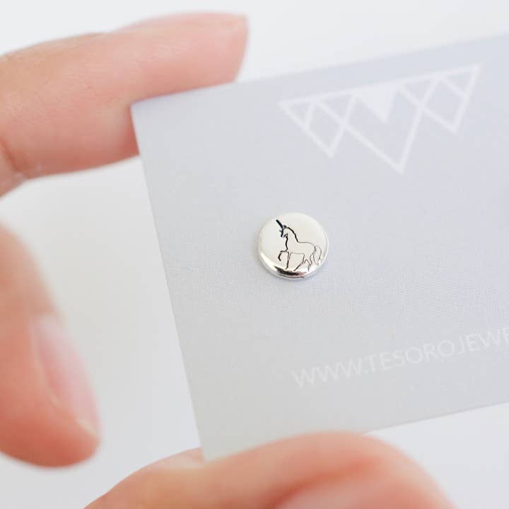 Tesoro Jewelry - Wholesale Stud/Post Earrings - Unicorn Earrings0