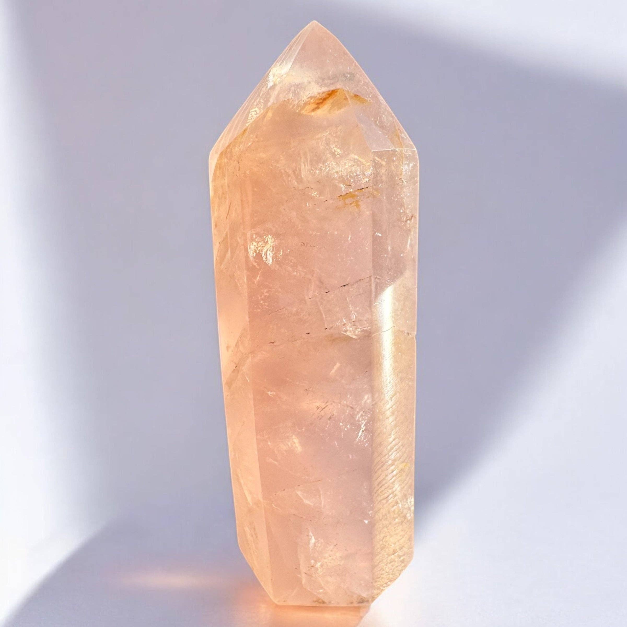 Spiritual and Aligned - Wholesale Spiritual Stone/Crystal - Rose Quartz Tower0