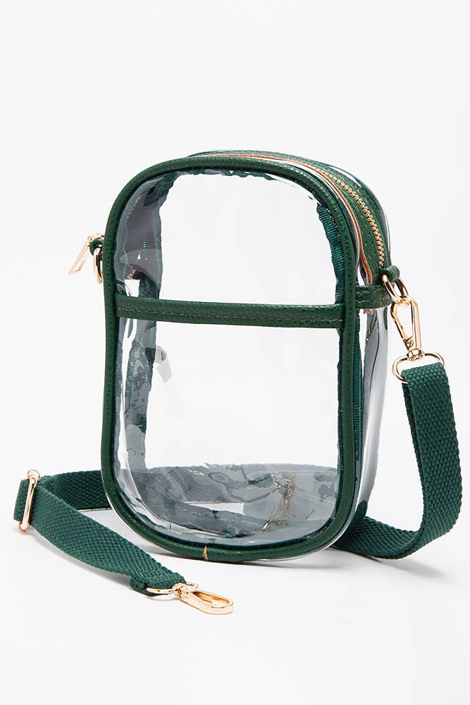 Hana - Venta al por mayor Bandolera - Mujer - Bolsa Crossbody Stadium transparente5