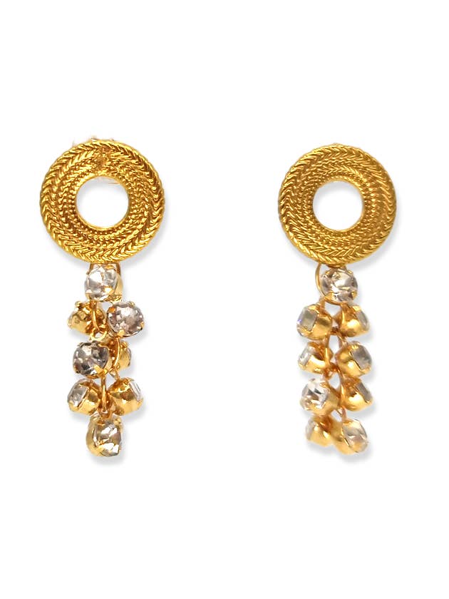 Earrings Crystal Glitter Mini for wholesale by BLOSS Jewelry