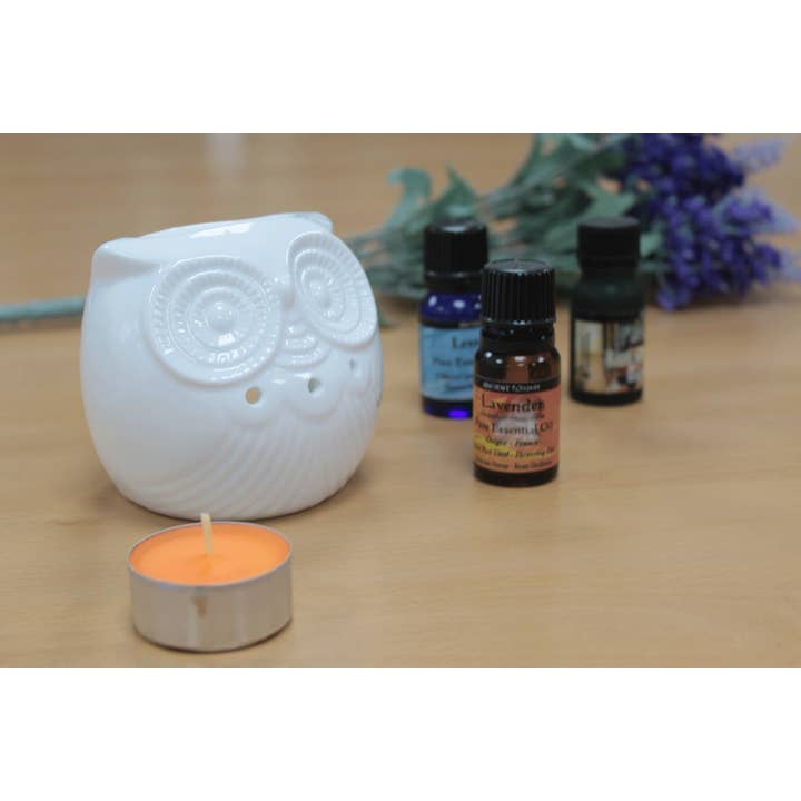 AW Artisan - Wholesale Oil Warmer - Classic oil burner - Short Owl4