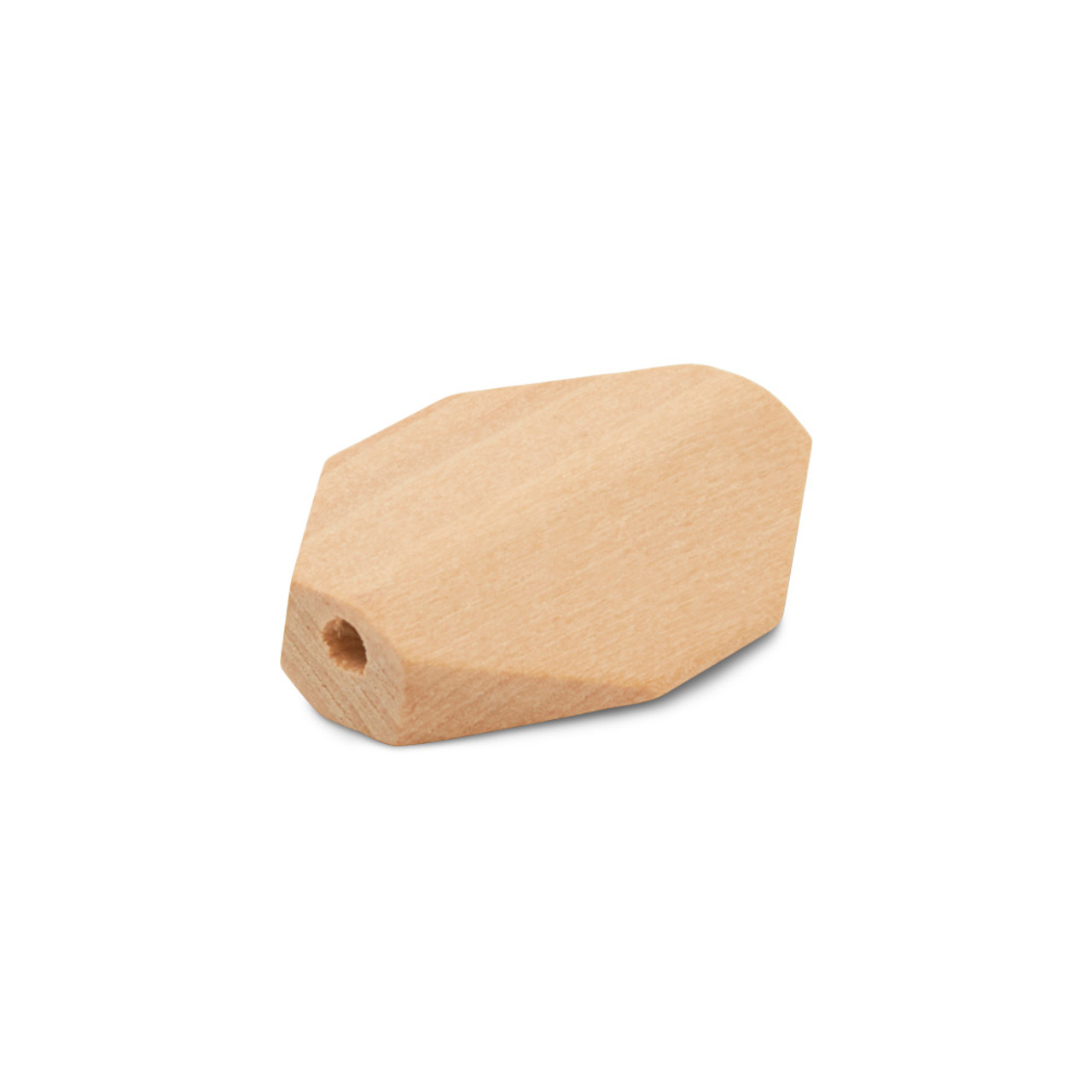 Woodpeckers Crafts - Wholesale Craft Supplies - Geometric Wooden Bead, 1"0