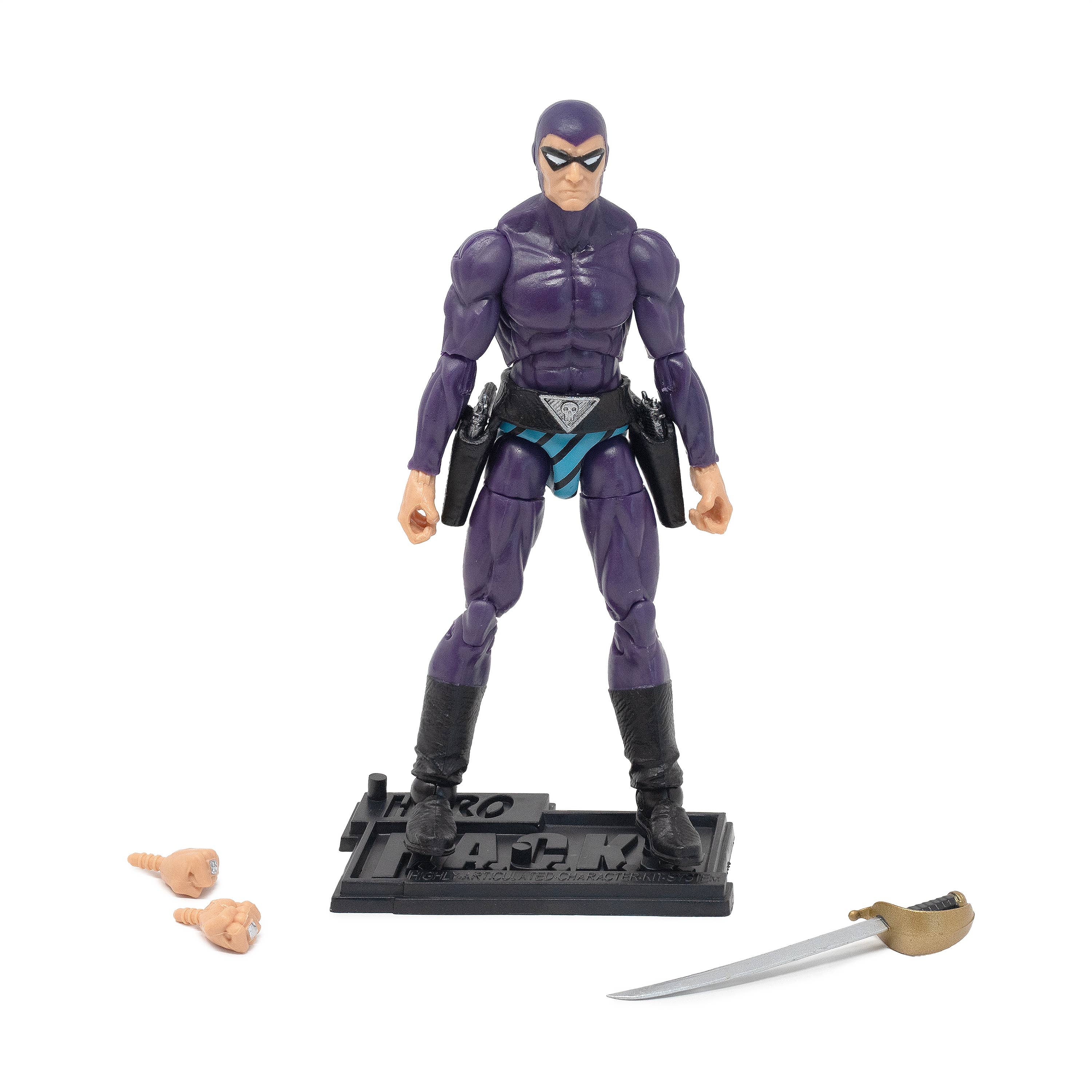 Boss Fight Studio Llc - Wholesale Figurine Toy - Kids - LOOK! $3 Hero H.A.C.K.S. Phantom Action Figure! Phantom Wv19