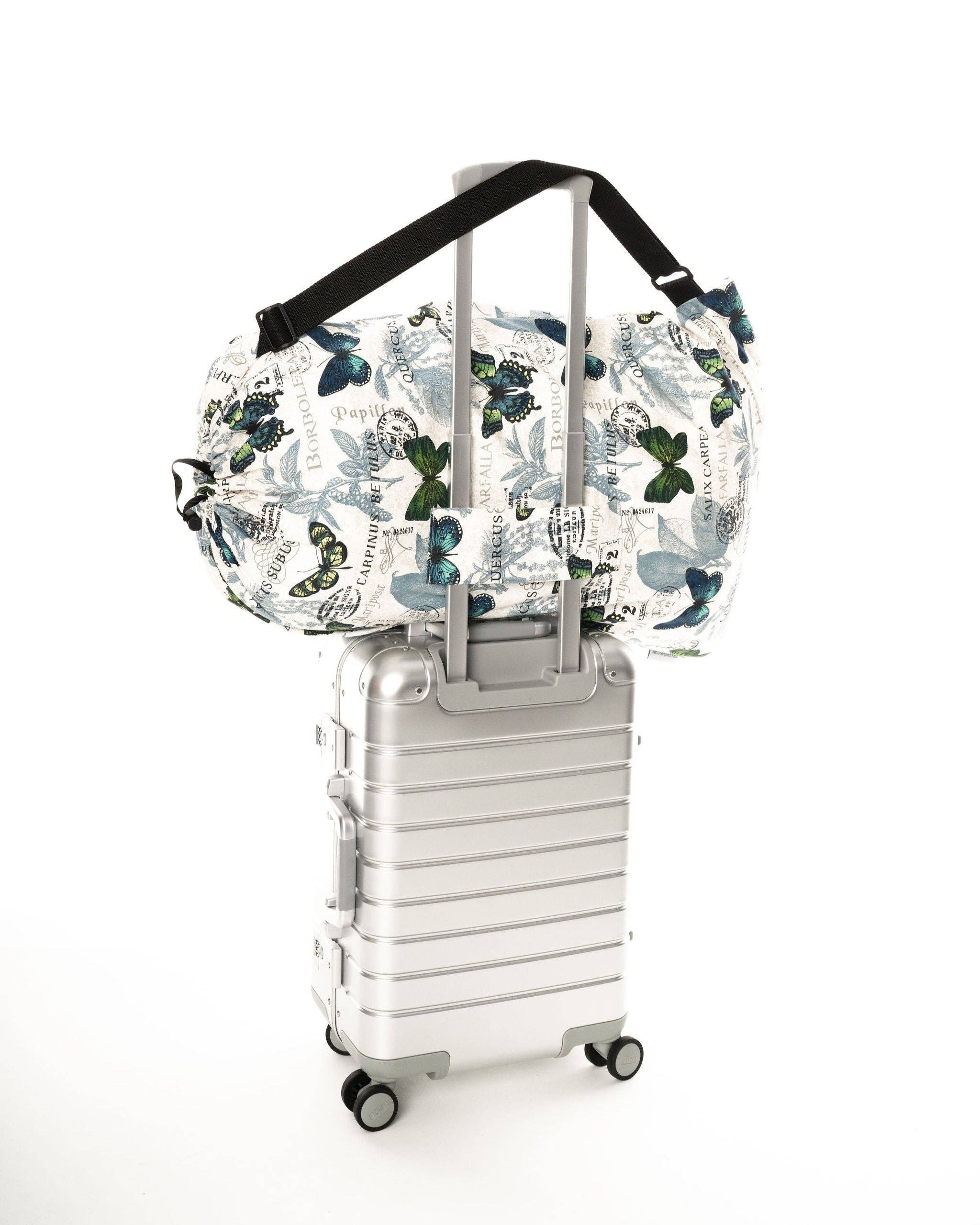 PillowSak - Wholesale Luggage - Borboleta Indigo2