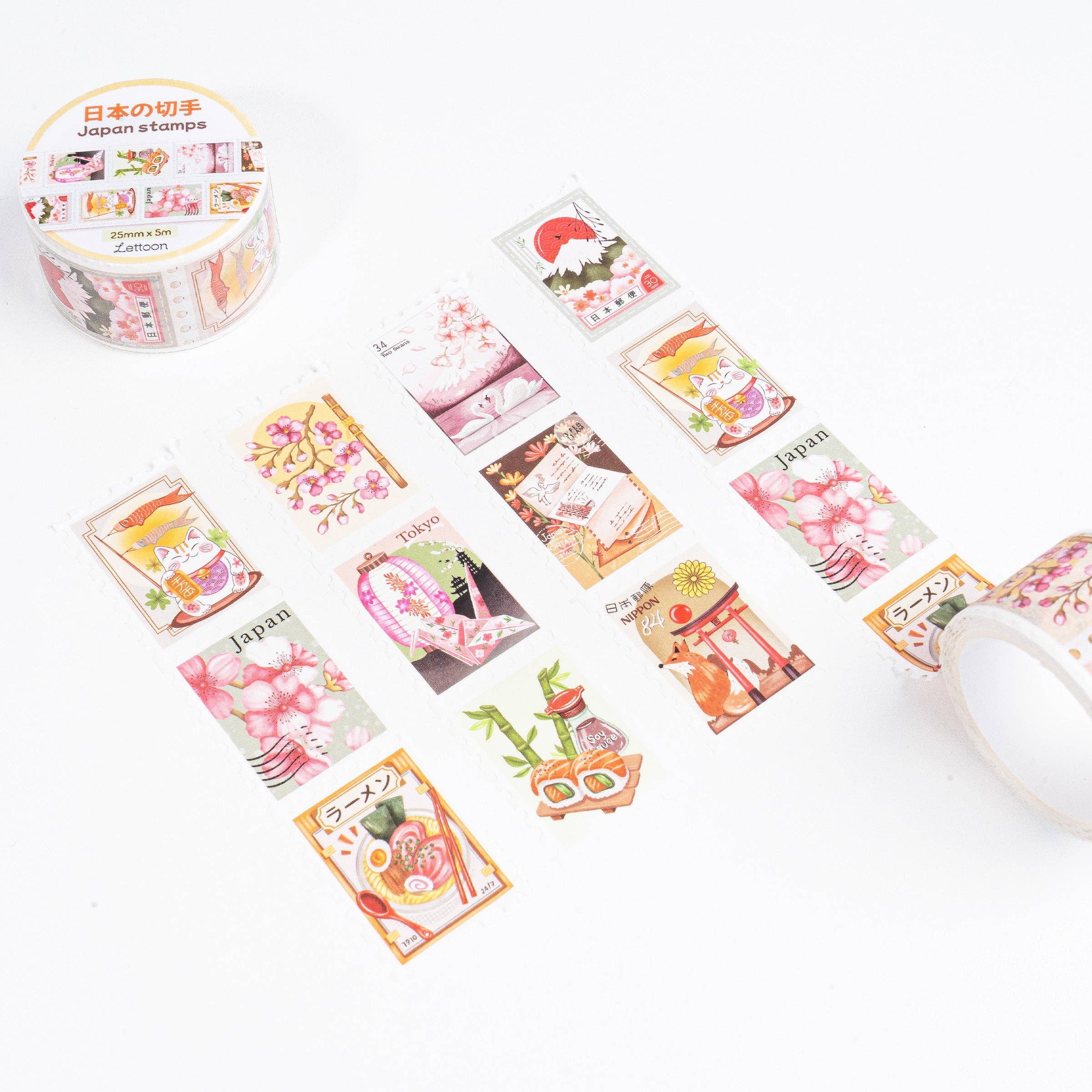 Lettoon - Wholesale Washi Tape - The Japan Series - Washi Tapes7