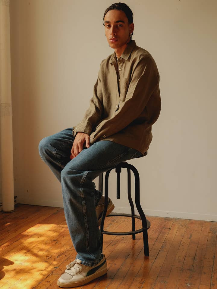 The Classic Khaki Shirt for wholesale by Paper Moon Fashions