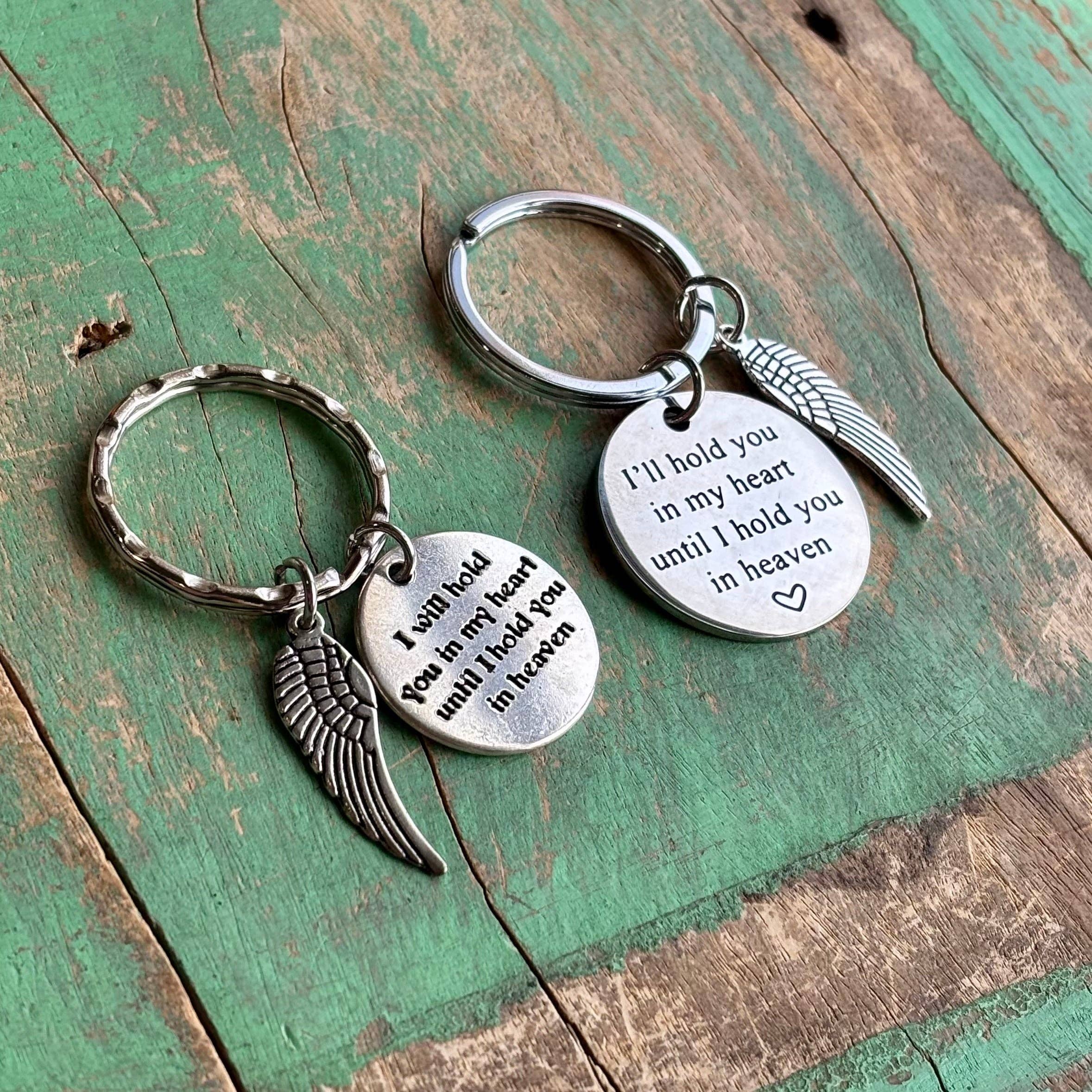 Love and Honor Jesus LLC – wholesale Keychain – Unisex – I Will Hold You In My Heart Keychain2