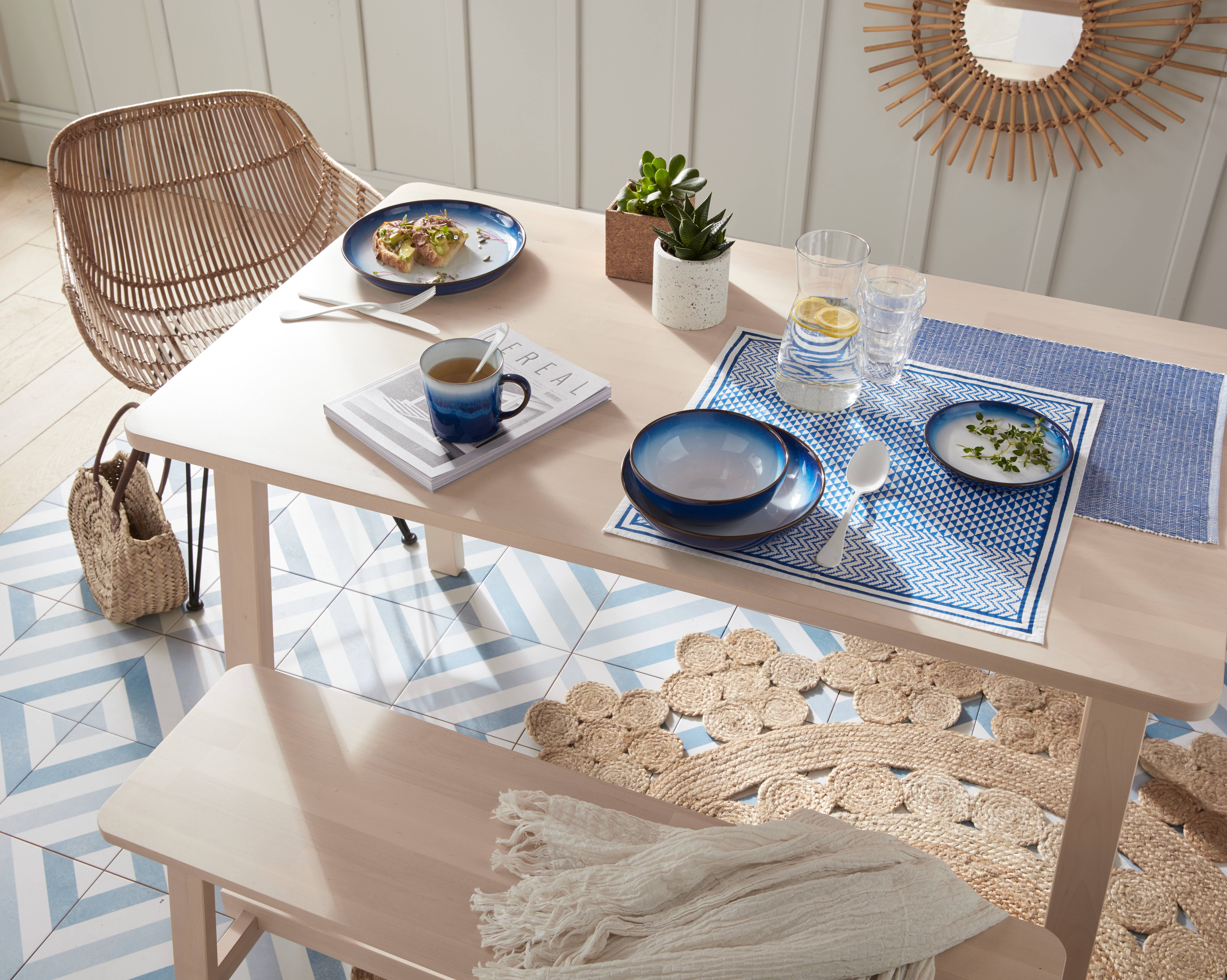 Denby - Wholesale Salad Plate - Blue Haze Salad Coupe Plate4