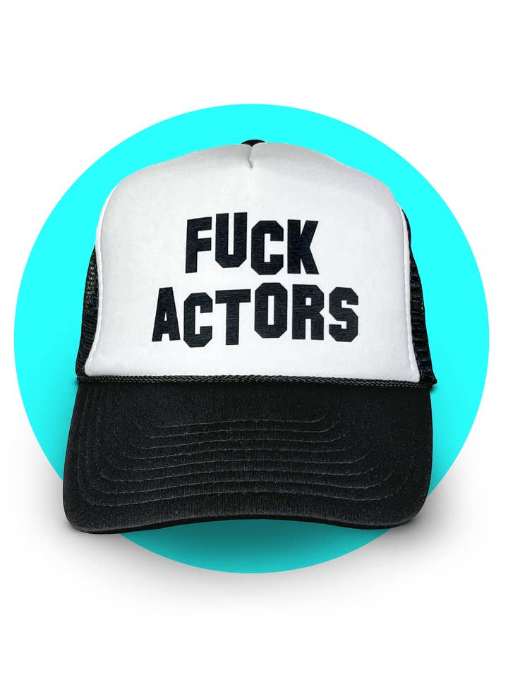 Fuck Actors Trucker-Hut für den Großhandel von Trash Flowers Trucker Hats