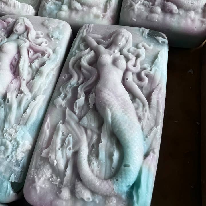 Fairyland Glade - Wholesale Bar Soap - Sea Spray & Beach Rose Mermaid Hidden Sea Glass Soap1