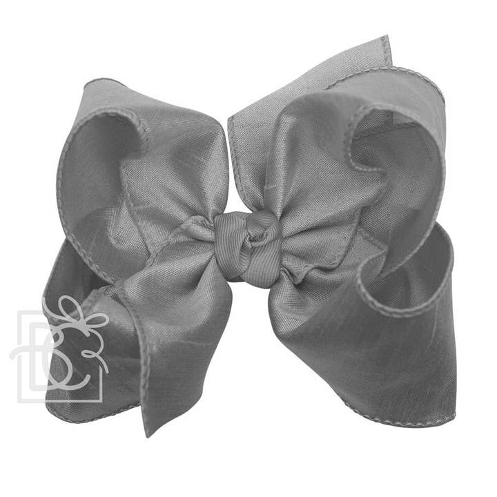 Beyond Creations, LLC - Wholesale Hair Bow - Kids - SILK BOW ON CLIP4