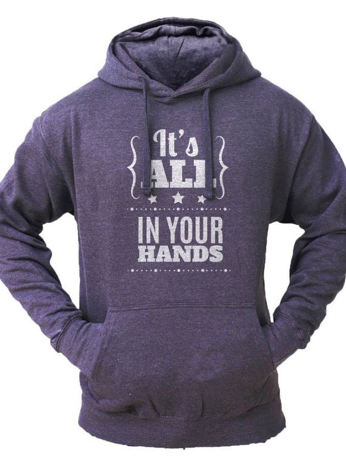 Men's 'It's All In Your Hands' Fleece Pullover Long-Sleeved for wholesale by Five emperors