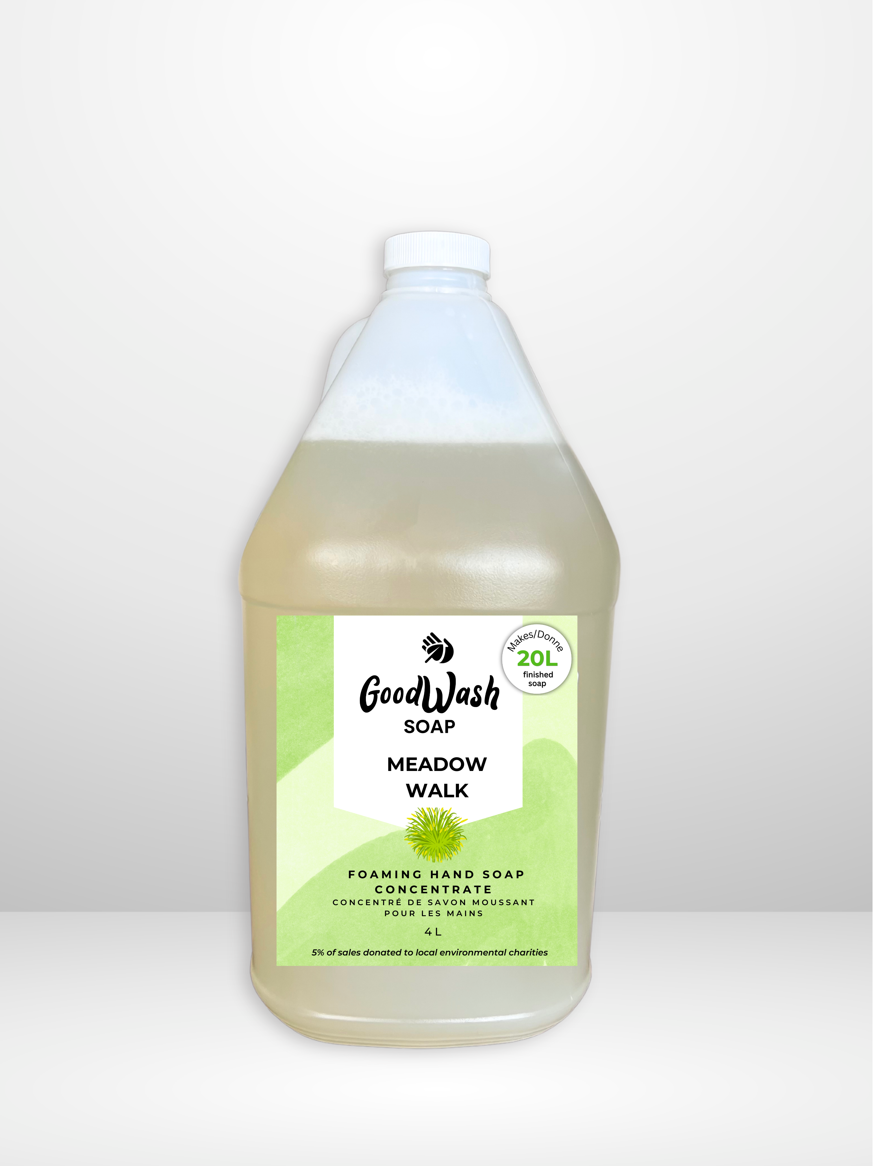 Goodwash Soap - Wholesale Hand Soap/Wash - Foaming Hand Soap Refill Bulk 4L3