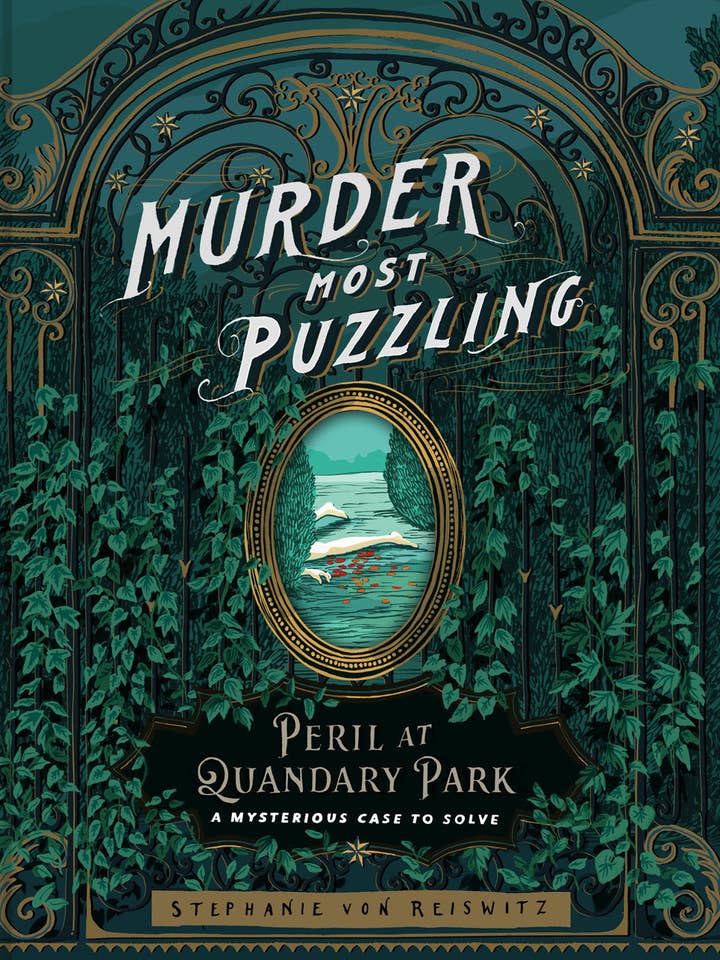 Murder Most Puzzling: Peril at Quandary Park for wholesale by Chronicle Books