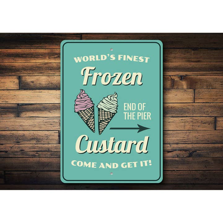 Lizton Sign Shop, Inc - Wholesale Sign - Finest Frozen Custard Sign1