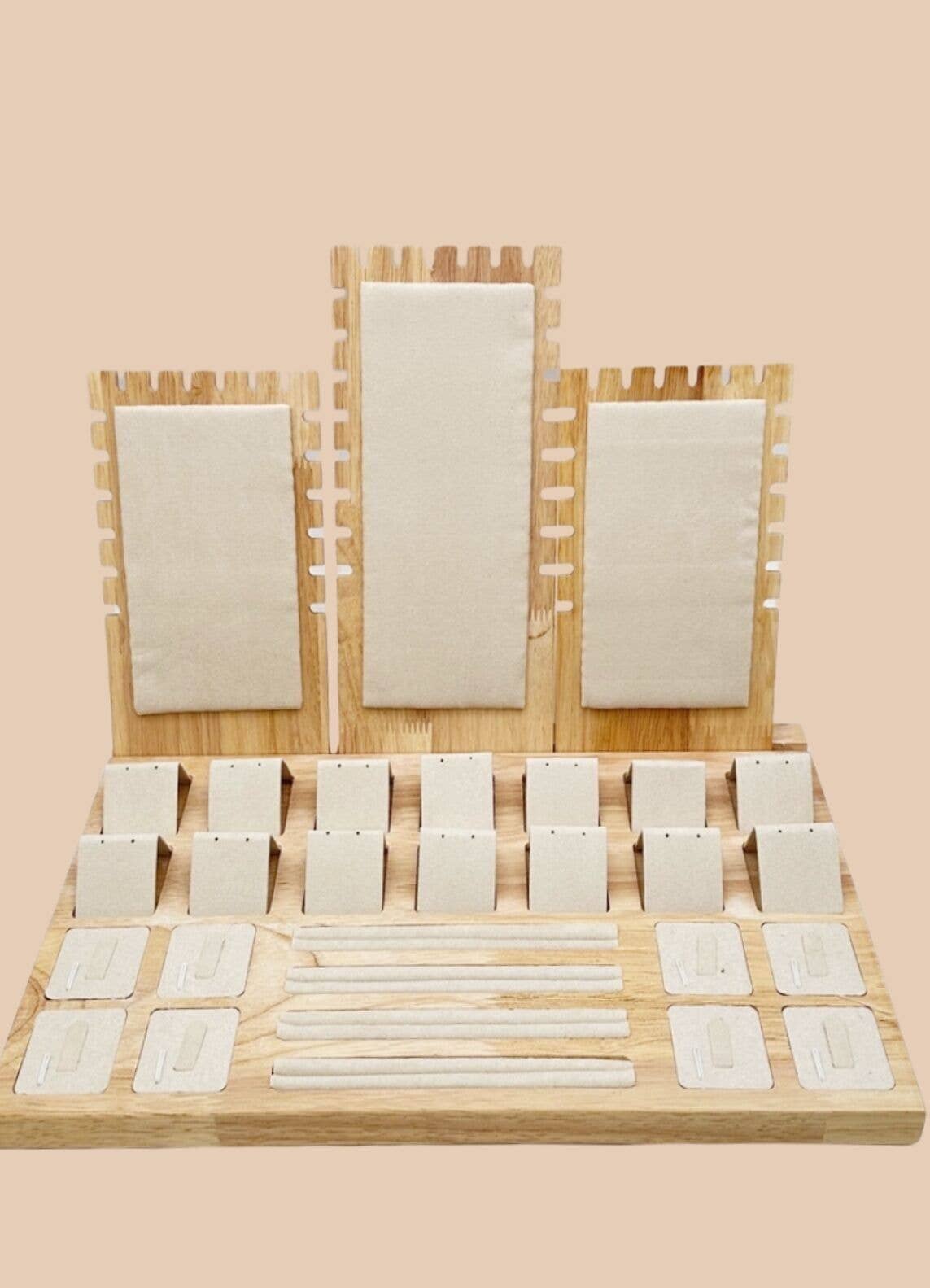 BELLISSIMA BIJOUX - Wholesale Jewelry Stand & Display - Wooden Jewelry Display0