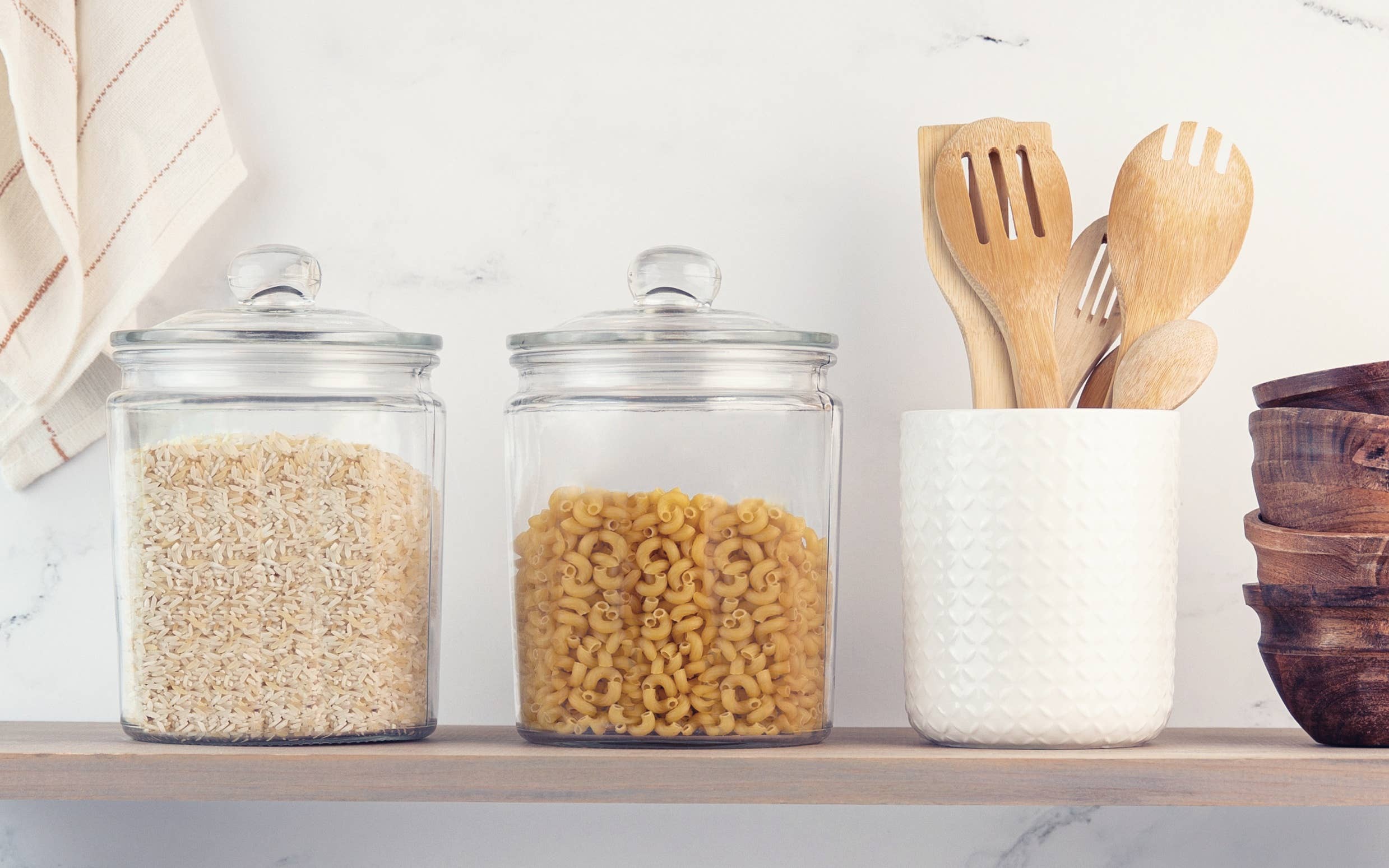 Kook - Wholesale Jar - Kook Glass Kitchen Jars, 1/2 Gallon, Set of 21