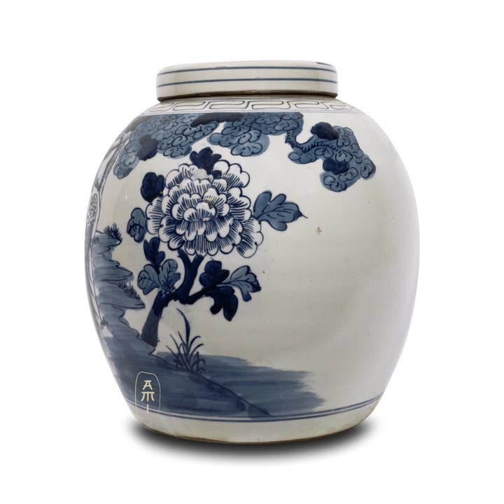 Asian Mix Interior - Wholesale Vase - Porcelain pot pheasant XL2