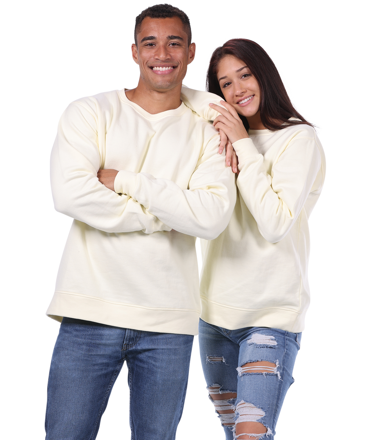 U.S. Apparel - Wholesale Sweatshirt - Unisex - Unisex Fleece Crew60