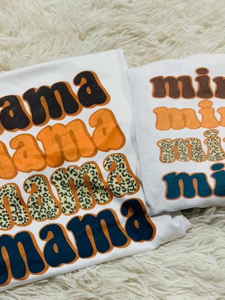 Tee Mama pour la vente par The leopard shack