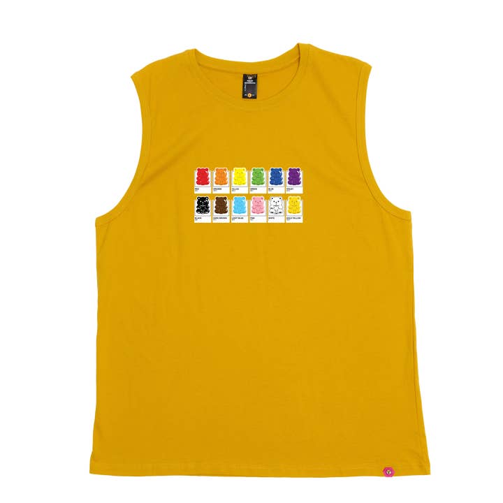 Gummy Bear New Progress Tank for wholesale by Kris Bee Bacon