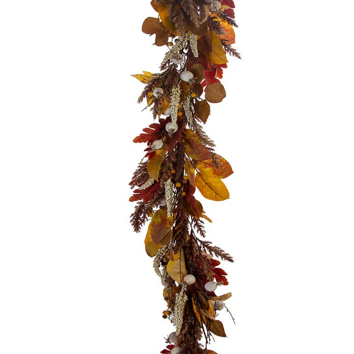 American Best - Wholesale Artificial Flowers - 80'' PAMPAS WHEAT BERRY GARLAND