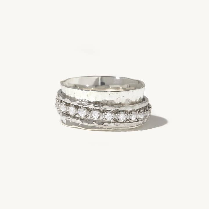 Ideaure Jewelry - Wholesale Multi-Stone Ring - Aria Spinner Ring6