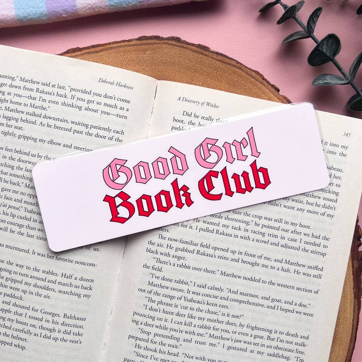 Good Girl Book Club Bookmark for wholesale by Cozy Reads Shop