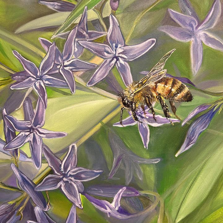 Série La vie d'un insecte - Abeille pour la vente par Corlene Furstenberg Fine Art
