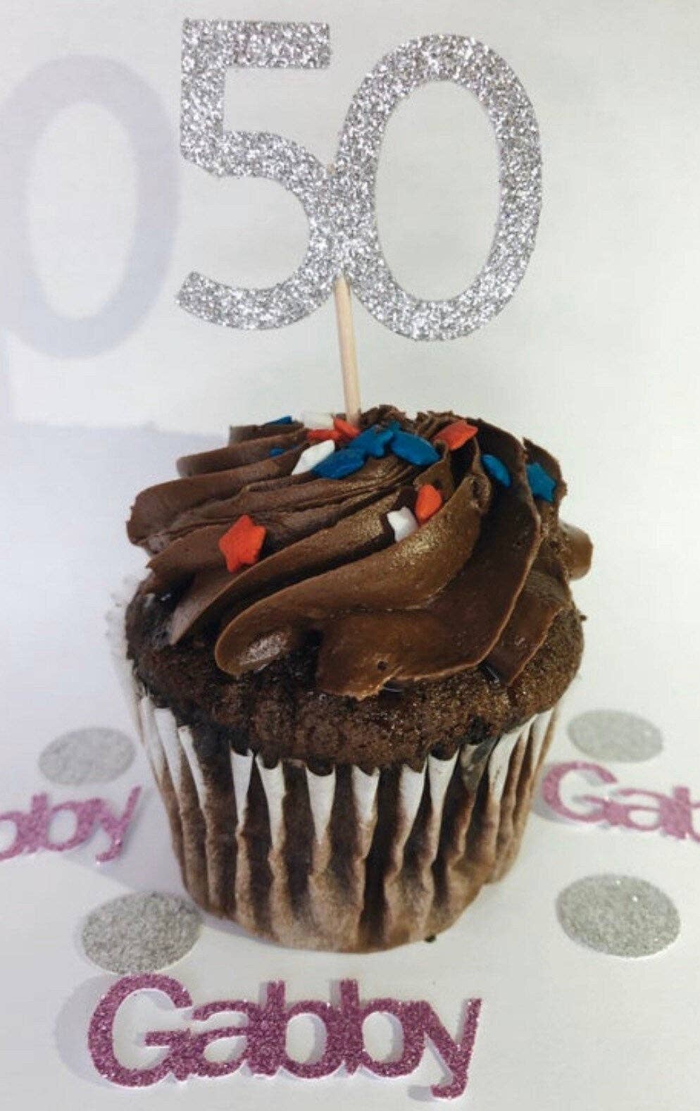 ASAP Craft Supplies - Wholesale Cake/Cupcake Topper - Age Cupcake Toppers, birthday, party decorations, set of 62