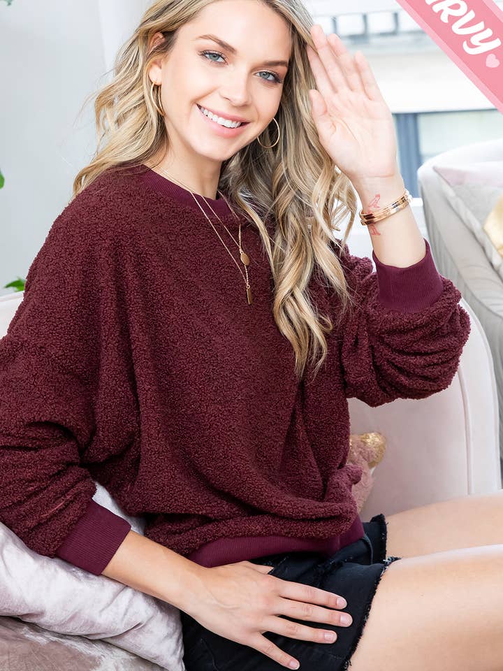 Sweet Lovely by Jen - Wholesale Knit Top - Women's - PLUS SIZE YOUR FAVORITE CASUAL KNIT TOP5