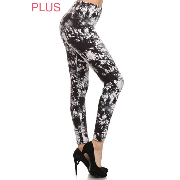 Leggings con estampado suave y mantecoso de talla extra grande para venta al por mayor de Leggings Depot