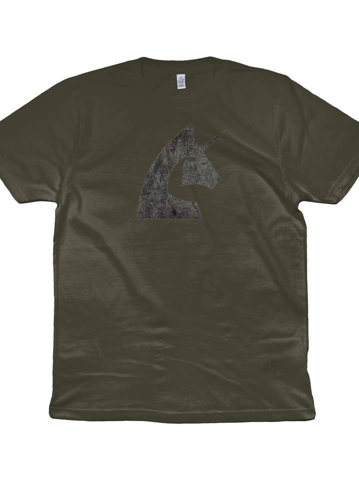 T-shirt in cotone biologico Unicorn Stallion per la vendita all'ingrosso da parte di Unapologaytic