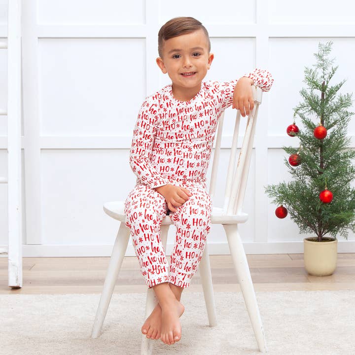 Tesa Babe - Wholesale Sleepwear Set - Kids - Christmas Kids Bamboo Pajama Set-Family Matching