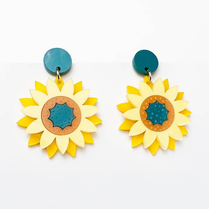 Pendenti girasole per la vendita all'ingrosso da parte di Little Geraldine