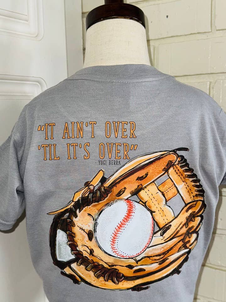 Yogi B. Baseball Tee for wholesale by Two Brothers Tailoring Co.