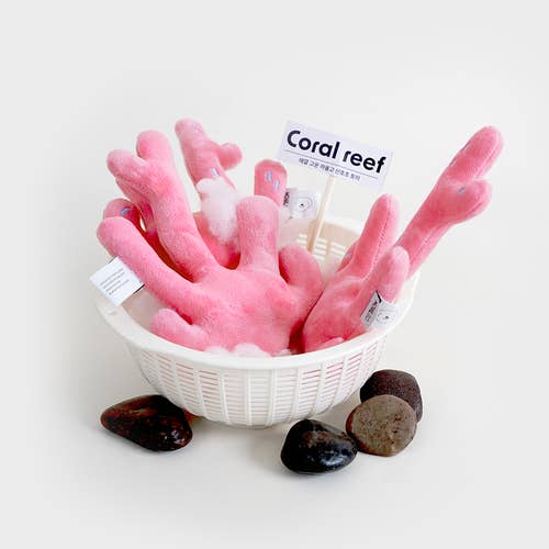 HOWLPOT. USA - Wholesale Pet Plush Toy - Dog - CORAL REEF TOY3