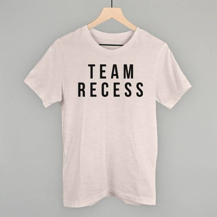 Ivy + Cloth - Wholesale Screen Printed T-Shirt - Women's - Team Recess7