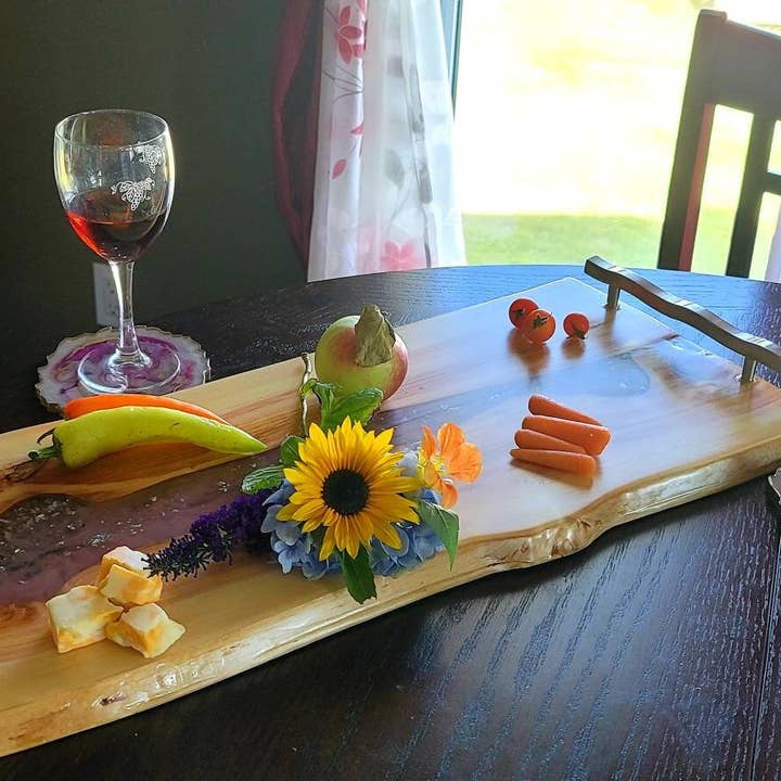 Centre Flow Grazing Board for wholesale by WoodShack Curiosities