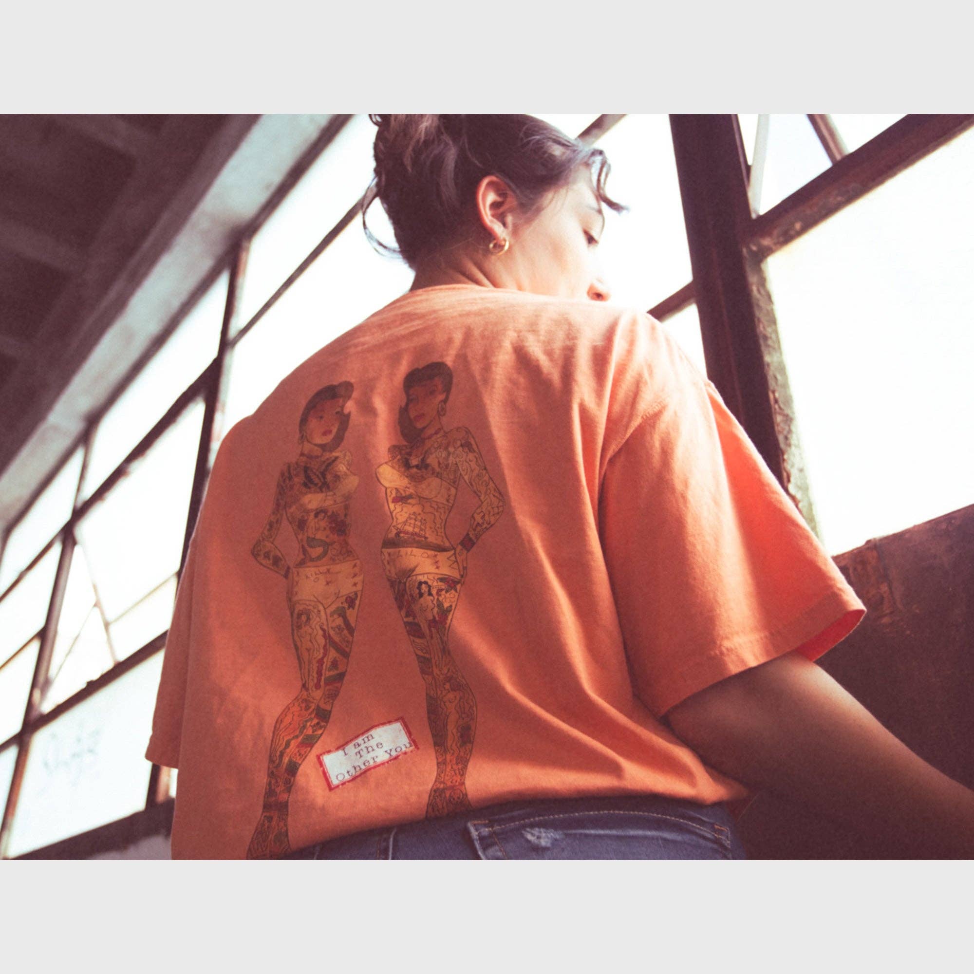 Lift Trucks NY - Wholesale Screen Printed T-Shirt - Men's - I Am The Other You - Classic Tattoo Flash Shirt4