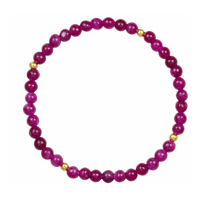 Lotusfeet - Wholesale Beaded Bracelet - M24S1B -8B Stone Bracelet2