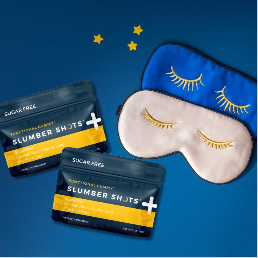 Seattle Gummy Company - Vente Supplément oral/vitamine - Slumber Shots Sleep Aid SANS SUCRE, 48 portions | Paquet de 129