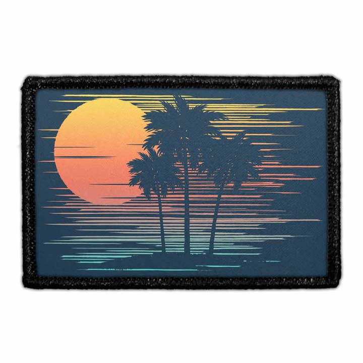 Palm Tree Vibes - Removable Patch for wholesale by Pull Patch
