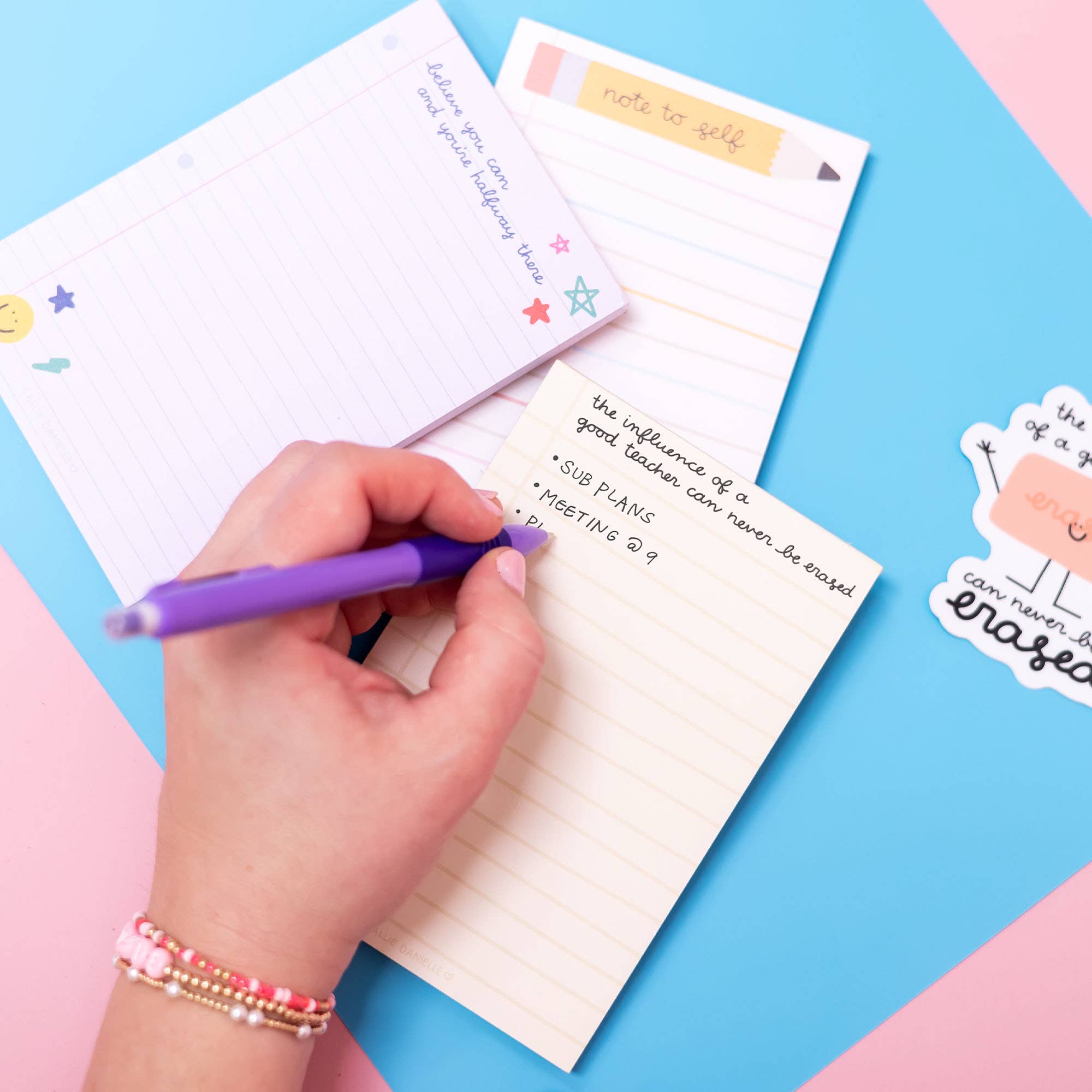 Callie Danielle - Wholesale Notepad - Influence Of A Good Teacher Notepad2